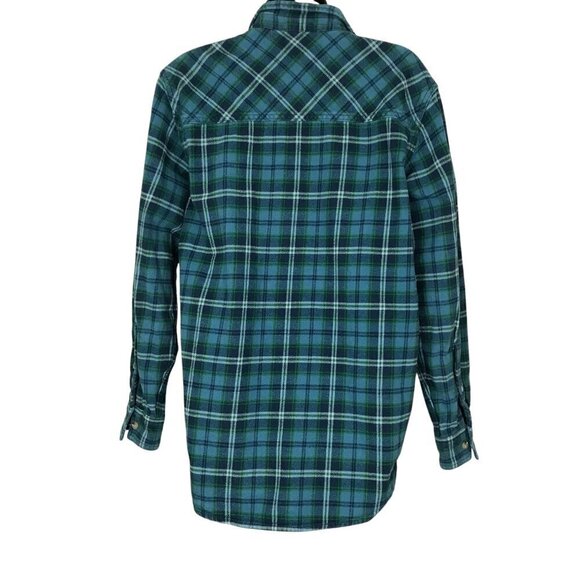 NWOT Aritzia TNA  Oversized 100% Organic Cotton Plaid Shacket Size XS - Picture 6 of 9